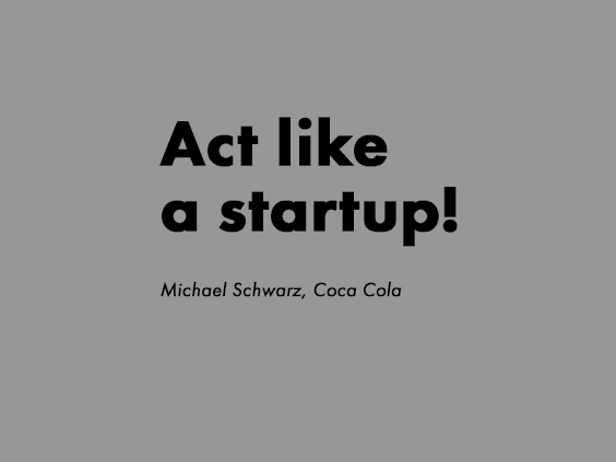 CokeT – Act Like A Startup